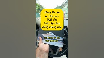 Menu bìa da có thật sự đơn điệu như bạn nghĩ???