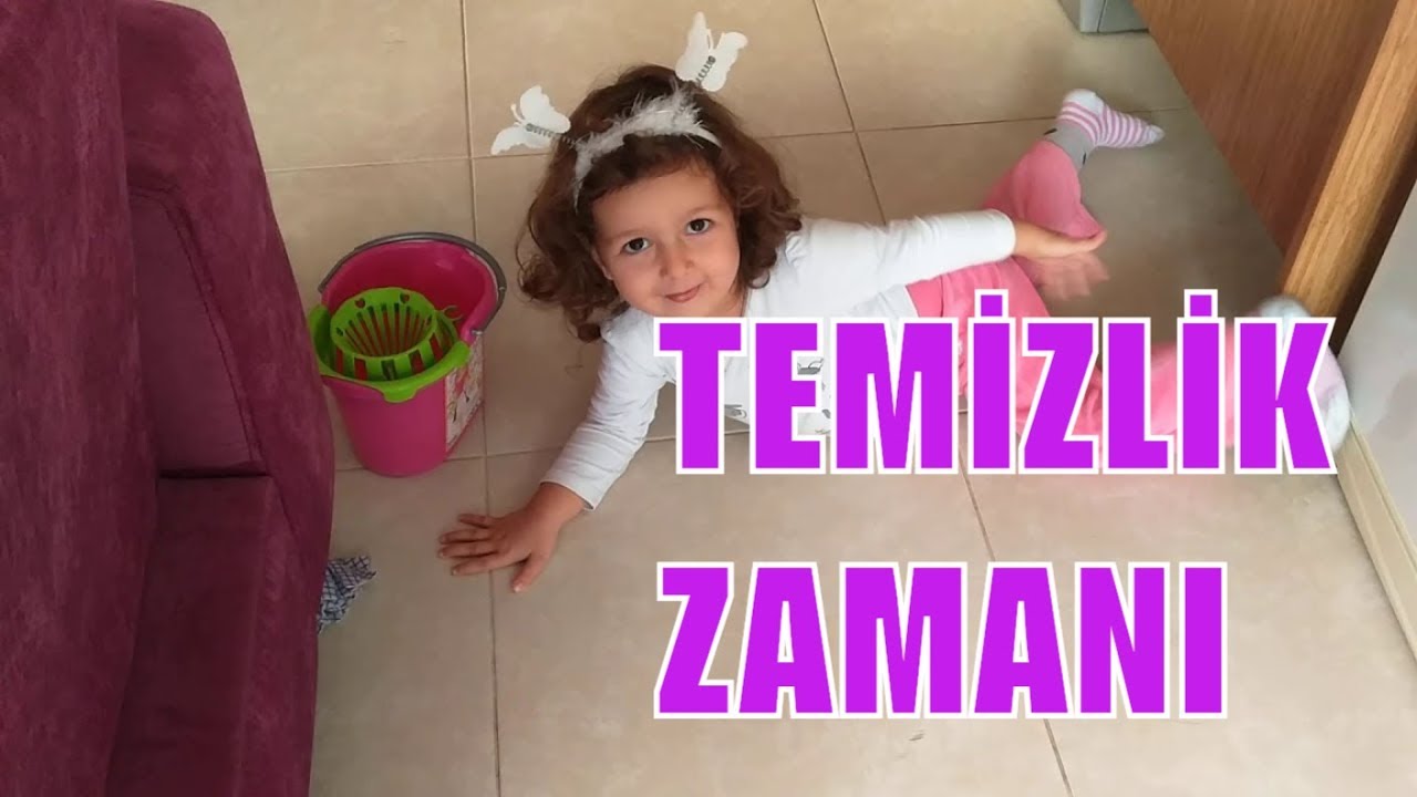 Ev temizliğini bugün alya yaptı.Temizlik zamanı 😄 a dan z ye temizlik