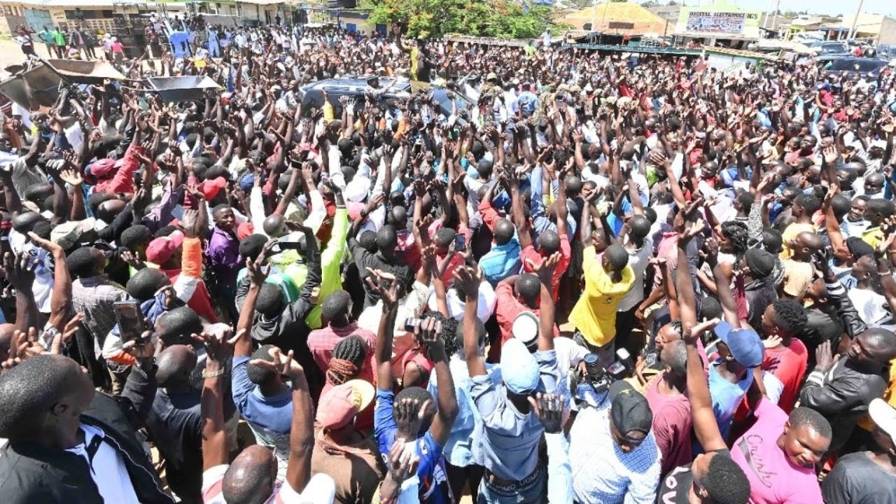 RUTO IN MIGORI: EBU NIONE WATU WA BOTTOM-UP HAPA! SEE CROWD'S REACTION!!