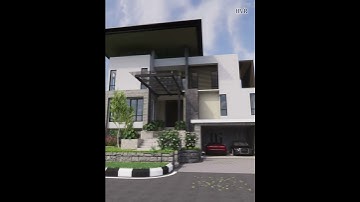 Stunning Modern Exterior Walkthrough Animation | 3D Visualization #interior #vraysketchup #exterior