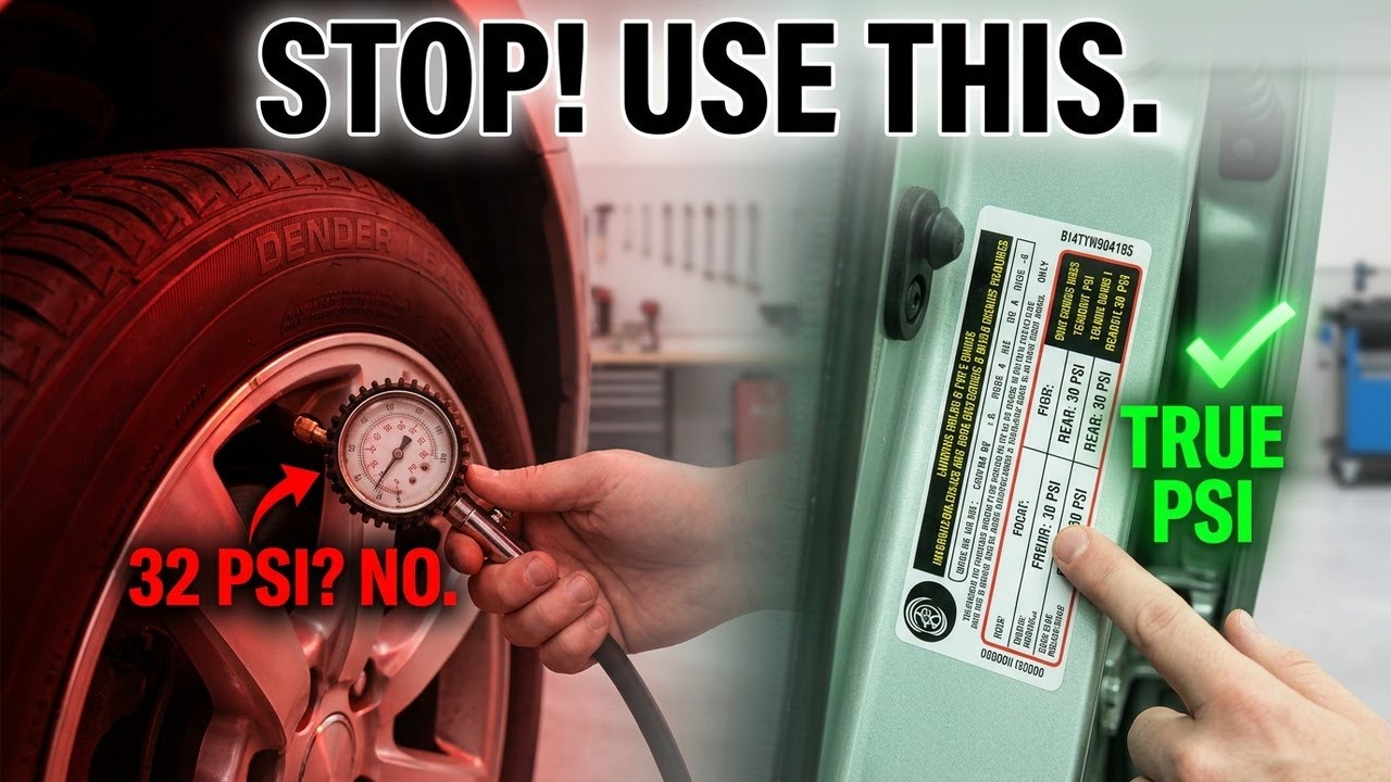 NEVER set your tyre pressure to  32 PSI Again!!