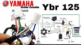 ¡PODER DEL ENCENDIDO Y CARGA DE TU YAMAHA YBR! 💥 Diagrama Útil🏍💨
