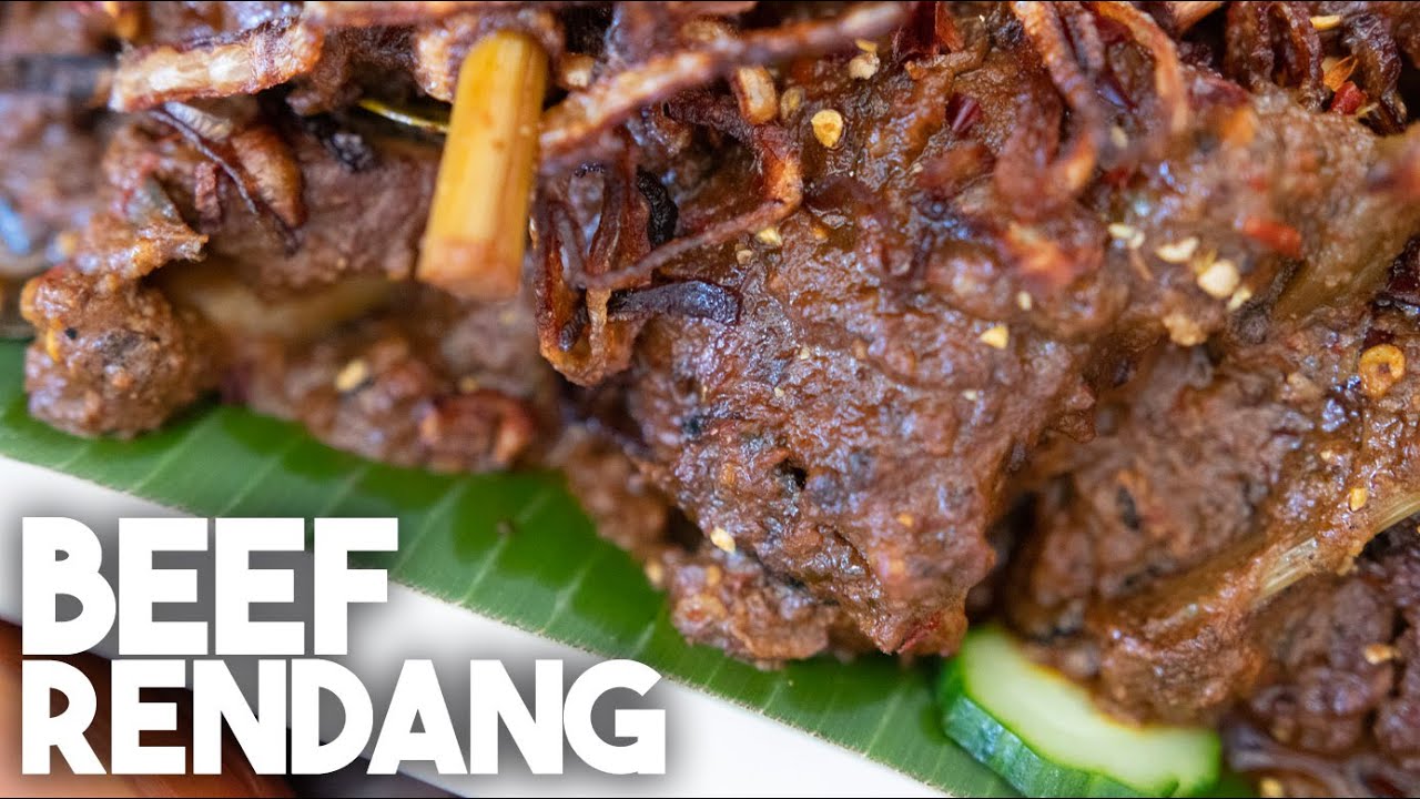 Beef Rendang Slow cooked Beef Recipe Kravings YouTube