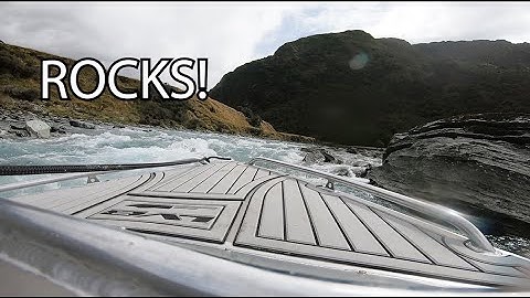 RAPIDS AND ROCKS! | Mini Jet Boat | Mātukituki River.