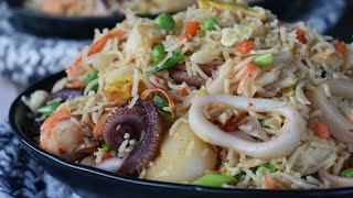 How to make the perfect seafood fried rice