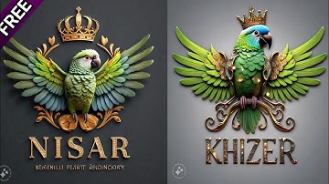 How To Make Dp Glitter With Parrot Real Wings Ai Images | Bing Image Creator | Bing Ai #meta #parrot