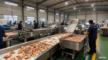 Automatic shrimp deheading line, Amazing, Greatly improves efficiency and saves a lot on labor!!!!!!