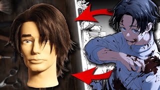 Anime Yuta Okkotsu Inspired Hair Tutorial: Haircut and Hairstyle || Hair Style