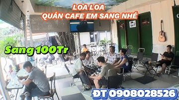 QUÁN CAFE CÔNG VIÊN , GÓC 2 Mặt Tiền Sang Gấp