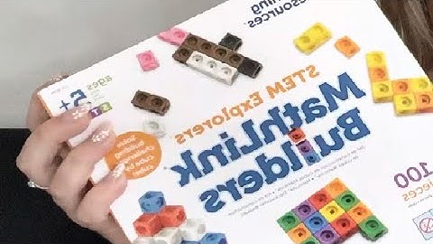 Learning Resources MathLink Cubes Big Builders, Math Games for Kids Review
