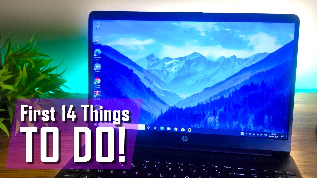 Watch this after buying a New Laptop in 2022! - First 14 things to do ...