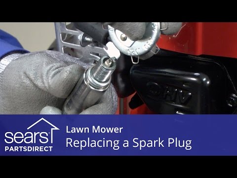 Replacing the Spark Plug on a Lawn Mower