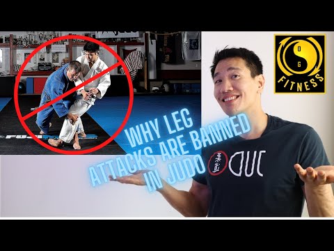 Why Leg Attacks Are Banned In Judo.