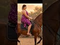 chubby aunty horse riding in saree
