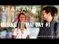 Visit THAILAND CHIANG MAI Vlog Day N1 Long Neck village, Elephant sanctuary and sunday Market