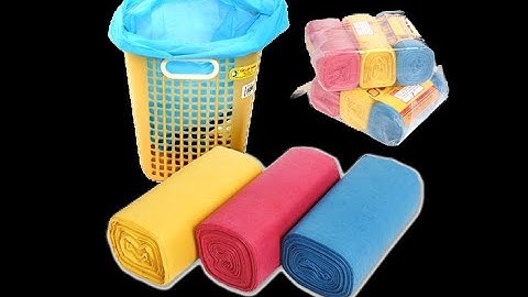 Máy làm túi nilon đựng rác dạng cuộn