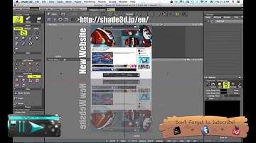 Shade 3D Fast Forward Video Tutorial - Megaphone