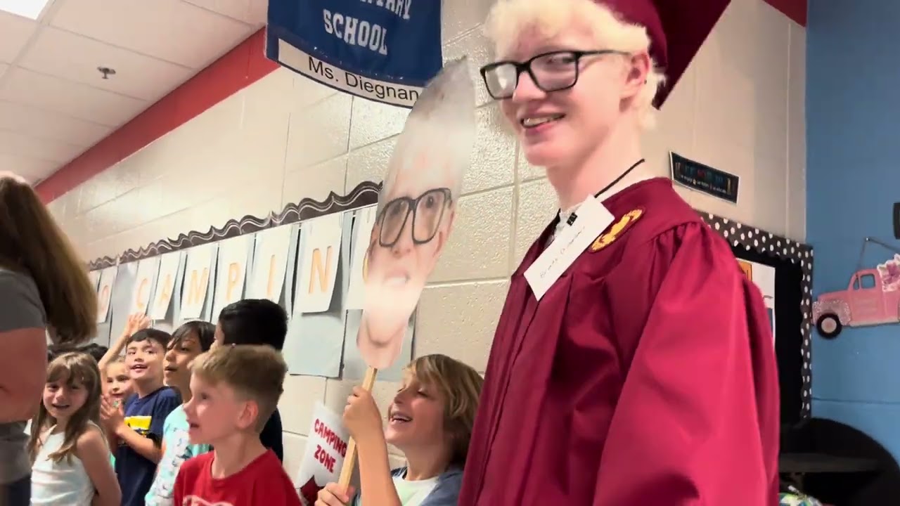 Brady Garrison Mill Senior walk 5/19/25