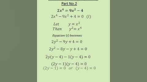 Exercise 1.3 Class 10 Math | Punjab Board | Quadratic Equations | Question 2@m.imathematics