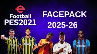 Pes 2021 Sp Football Life Güncel Yüz Paketi̇ 202526 Season