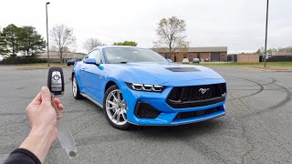 2024 Ford Mustang GT Premium: Start Up, Exhaust, Walkaround, Test Drive and Review