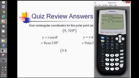 Review of Polar Coordinates and Vectors: Problem Set #1