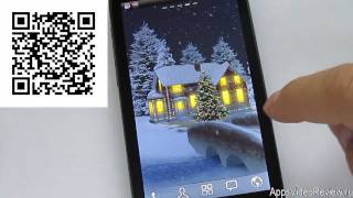 Snow HD Live Wallpaper - мороз и солнце, день чудесный. screenshot 3