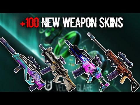 +100 Upcoming WEAPON SKINS, Seasonal, R6 Share, 3D Skins -Rainbow6 ...