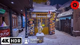 Snowy Adventures in Hokkaido, Japan  4K HDR Spatial Audio