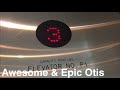 (EPIC MOTOR) Busy Otis Hydraulic Elevator @ West Market Mall Of America in Bloomington, MN