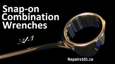 Snap-on Combination Wrenches - Product Review #2
