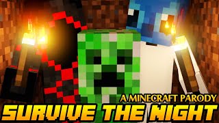 "Survive the Night" - A Minecraft Music Video ♪