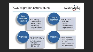 SAP Archive System Migration and Consolidations