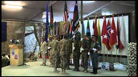 Transfer of Authority Ceremony: 10th Mountain Div. and 82nd Airborne Div.