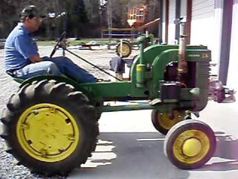 John Deere LA Tractor - SOLD 12/20/09 $5.000 - YouTube