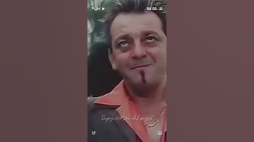 Sanjay Dutt Attitude Whatsapp Status | Khalnayak Whatsapp Status | Boys Attitude Status |#sanjaydutt