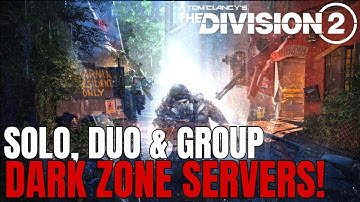The Division 2: SOLO, DUO AND GROUP DZ SERVERS! Terry Spier HINTS!