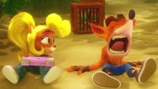 видео Прохождение Crash Bandicoot 2. часть 9