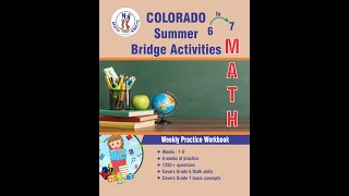 Master Grades 6–7: Colorado CMAS Summer Math Bridge Workbook – 8 Weeks of Practice & Test Prep