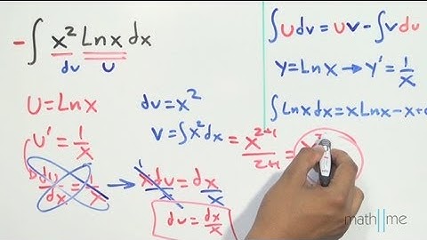 Integración por partes│ejercicio 5