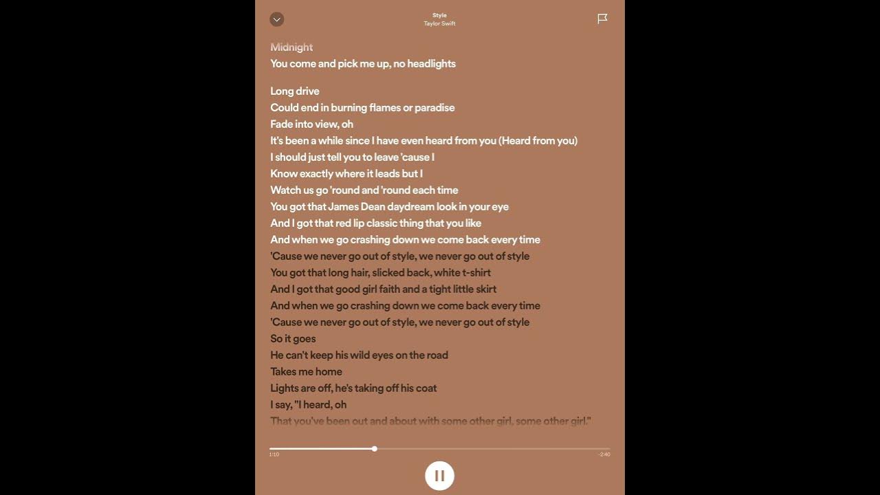 style - taylor swift sped up #fypシ #taylorswift