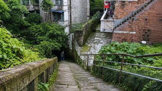 Old Chongqing Neighborhood Walk | Shuitu Hillside Old Street | 4K