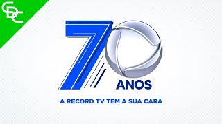 Vinheta Comemorativa da: "RecordTV 70 Anos" [2023]