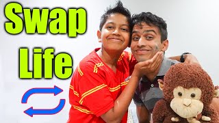 WE SWAPPED 🔄 OUR LIFE FOR A DAYYY | Vajre got MAD 😡 😂 | VelBros Tamil