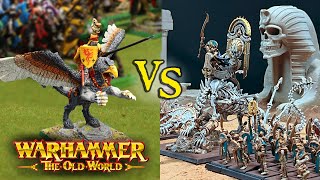 Bretonnia vs Tomb Kings | Warhammer Old World Battle Report