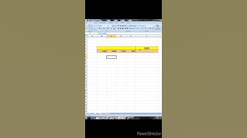 Sum formula in excel | #excel #computer #shorts #sum_formula #bccemax