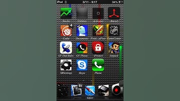 How to change replace the name on your iDevice status bar item