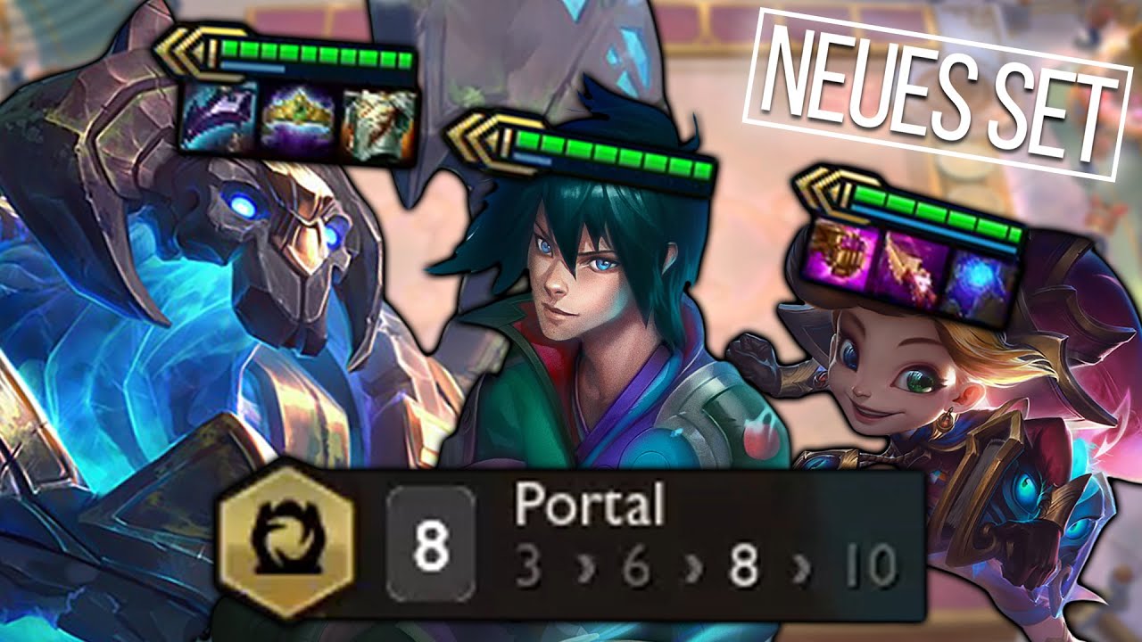 Portal 8 mit 7 Units auf 3 Star im NEUEN SET! | TFT PBE Banger 1 - YouTube