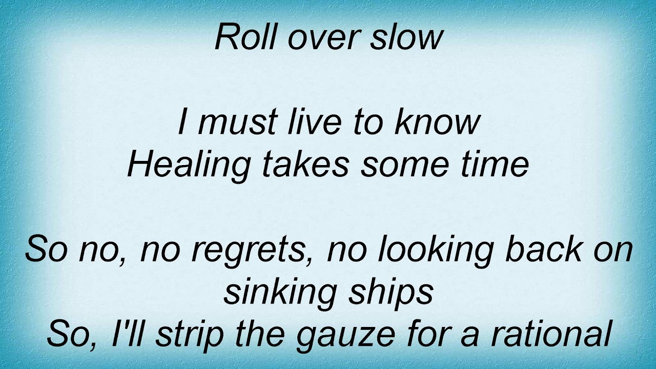 Hot Water Music - Remedy Lyrics