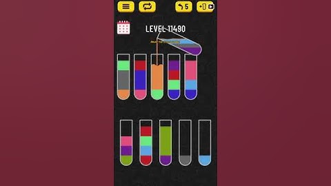 Water sort puzzle level 11490